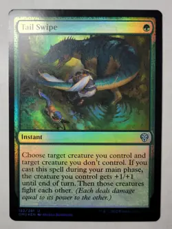 Tail Swipe -Foil- DOMINARIA UNITED Uncommon Instant DMU 182 mtg NM/M - Image 1