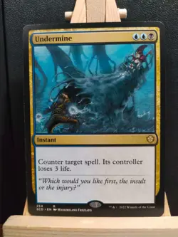 Undermine - Starter Commander Decks - Rare - NM (see pics) MTG - Image 1
