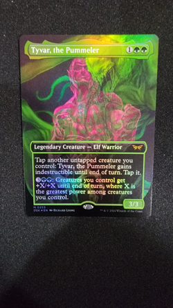 MTG Tyvar, the Pummeler (Showcase Foil) Duskmourn: House of Horror NM - Image 2