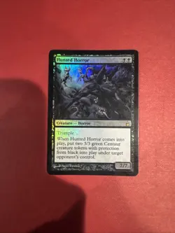 Hunted Horror Mtg FOIL Ravnica Played Mp - Image 1
