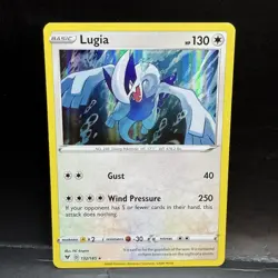 Pokemon Card Lugia Holo Rare 132/185 Vivid Voltage 2020 LP-NM - Image 1
