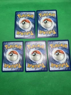 5-Pack Pokemon TCG Surging Sparks Surfer Reverse Holo (2) 187/191 & Regulars (3) - Image 2