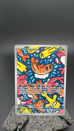 Pokemon TCG Tatsugiri Twilight Masquerade Illustration Rare 186/167 #16094 Tao - Image 1