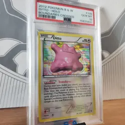 Pokemon Ditto holo Boundaries Crossed PSA 10 B&W 108/149 Low Pop Black White 108 - Image 2