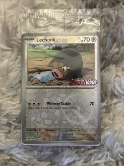 Pokemon TCG Lechonk 156/198 Scarlet & Violet Best Buy Stamped Promo SEALED - Image 1