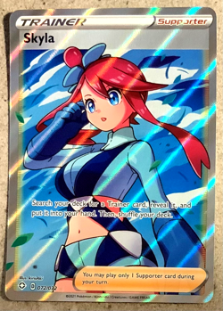 Pokemon Shining Fates Trainer Skyla 72/72 - Image 1