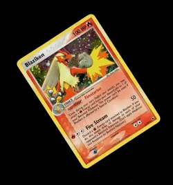 2004 Pokemon Ruby & Sapphire BLAZIKEN HOLO 3/109 RARE! LP - Image 1