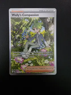 Wally’s Compassion 186/132 Pokemon Mega Evolution SIR NM/M - Image 2