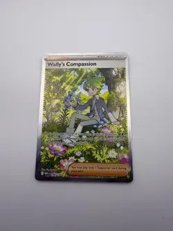 Wally's Compassion 186/132 Special Illustration Rare Pokemon Mega Evolution - Image 1