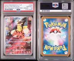 POKEMON 2023 POKEMON JAPANESE SV-P PROMO | DETECTIVE PIKACHU PSA 10 - Image 2