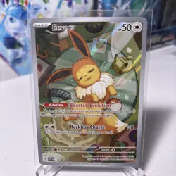 Eevee 173 Sv: Scarlet & Violet Promo Cards Holo Pokemon Prismatic Evolutions - Image 2