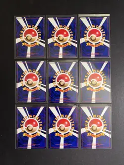 x9 Japanese Pokemon Card Lot 1996 WOTC Pocket Monsters Base Jungle Rocket Neo A2 - Image 2