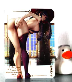 ACG Hentai sexy Card - Mona - Genshin Impact sexy waifu (Oo) - Image 4
