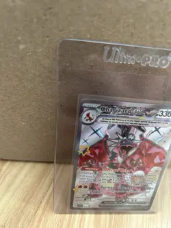 Pokemon TCG Paldean Fates Charizard EX Black Star Promo Card 074 - Image 3
