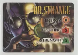 1995 Marvel Overpower CCG Character Cards Doctor Strange Dr Strange - Image 1