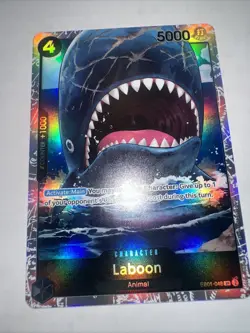One Piece Card Game Laboon EB01-048 SR NM - Image 1
