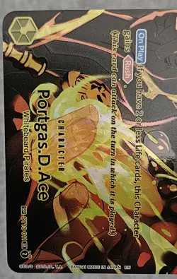 Portgas D. Ace Legacy of the Master One Piece Card SR/SP OP12 ST13-011 - Image 3