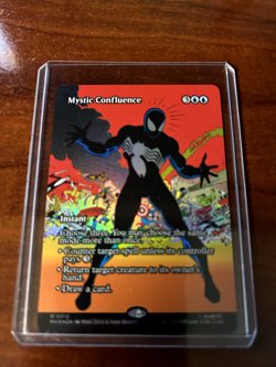 Magic The Gathering Marvel Spider-Man Mystic Confluence 0012 Foil Borderless - Image 1