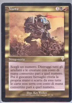 MTG MAGIC : VUOTO CARTA IN LINGUA ITALIANA (481) - Image 1