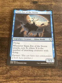 Siani, Eye of the Storm 95/361 Commander Legends Magic The Gathering MTG B10089* - Image 1