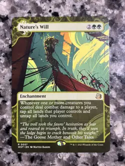 Nature's Will Wilds of Eldraine: Enchanting Tales Regular - Image 1