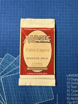 Wizards of the Coast Magic the Gathering: Fallen Empires (Booster Pack) 742818065054 - Image 1
