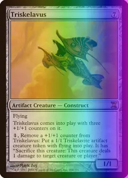 MTG Magic the Gathering Triskelavus (266/301) Time Spiral LP FOIL - Image 1