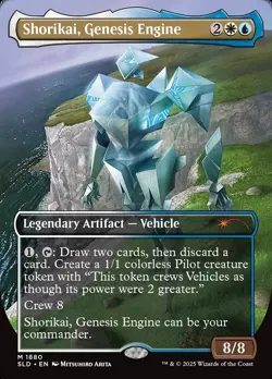MTG Shorikai, Genesis Engine (1880/2166) Secret Lair Drop Series NM - Image 1