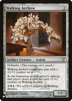 MTG Magic the Gathering Walking Archive (DIS-169/3034) The List LP - Image 1