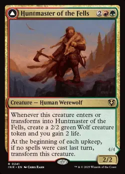 MTG Huntmaster of the Fells (241/612) Innistrad Remastered LP - Image 1