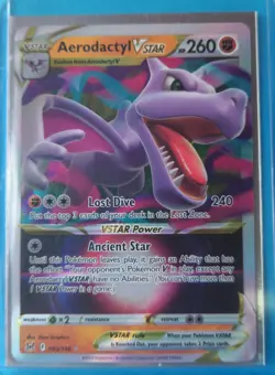 Pokemon - Aerodactyl VSTAR - Rare Holo 93/196 - 2022 Lost Origin - Image 1