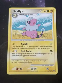 Flaaffy - 48/127 - Uncommon LP, English Pokemon Platinum - Image 1