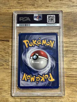 GRADED PSA 1 1999 Pokemon Game Machamp- Holo 1st Edition #8 - Image 2
