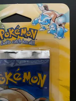 Pokemon Blister Pack 1st Edition Base Set 1999 Blastoise Booster Pack - Image 3