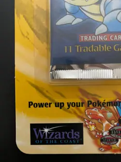 Pokemon Blister Pack 1st Edition Base Set 1999 Blastoise Booster Pack - Image 4