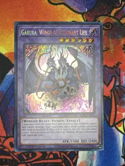 Garura, Wings of Resonate Life - NM - RA02-EN024 - Secret Rare - Yu-Gi-Oh! TCG - Image 1