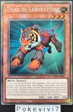 Carte YU-GI-OH! TIGRE DE LABORATOIRE RA03-FR189 PSR NEUF - Image 1