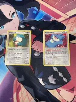 Pokemon TCG Rising Rivals Snorlax And Munchlax 2 Card Set 69/81 - Image 1