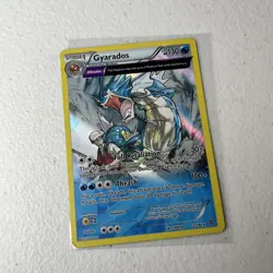 Pokemon Gyarados TGC Full Art Holo Card 21/98 XY Ancient Origins 2015 - Image 2