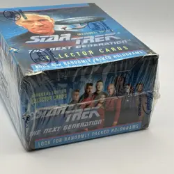 Star Trek The Next Generation Trading Cards 1992 Impel Inaugural Edition SEALED - Image 2