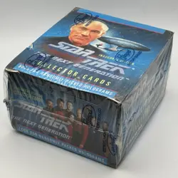 Star Trek The Next Generation Trading Cards 1992 Impel Inaugural Edition SEALED - Image 5