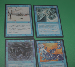 MTG THE DARK LEGENDS Air Elemental blue FBB foreign black border Magic Card - Image 2