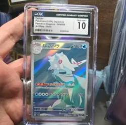 CGC 10 Mint Cetitan 069/064 Japanese Pokemon Card 2024 Paradise Dragona Art Rare - Image 1