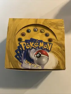 POKEMON BASE SET EMPTY BOSTER BOX - VINTAGE - NO CARDS, NO PACKS - Image 1