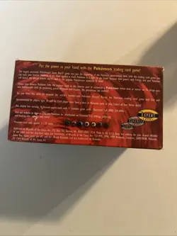 POKEMON BASE SET EMPTY BOSTER BOX - VINTAGE - NO CARDS, NO PACKS - Image 4