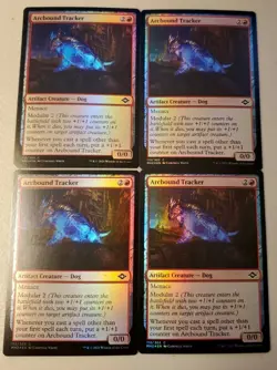 Mtg 4x Arcbound Tracker MH2 Foil 112/303 Near Mint - Image 1