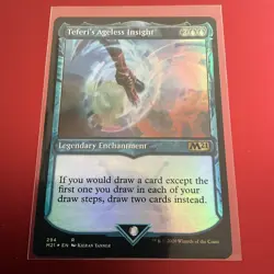 Teferi's Ageless Insight FOIL SHOWCASE - 294 - Rare - Core Set 2021 M21 MTG - Image 1