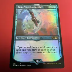Teferi's Ageless Insight FOIL SHOWCASE - 294 - Rare - Core Set 2021 M21 MTG - Image 2