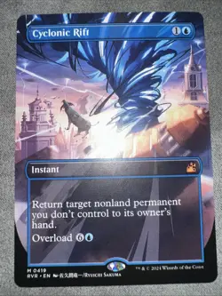Cyclonic Rift (Anime Borderless) Ravnica Remastered Regular - Image 1
