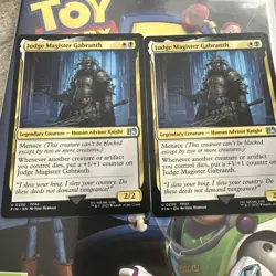 Judge Magister Gabranth 0230 Uncommon Non-Foil Final Fantasy MTG x2 - Image 1